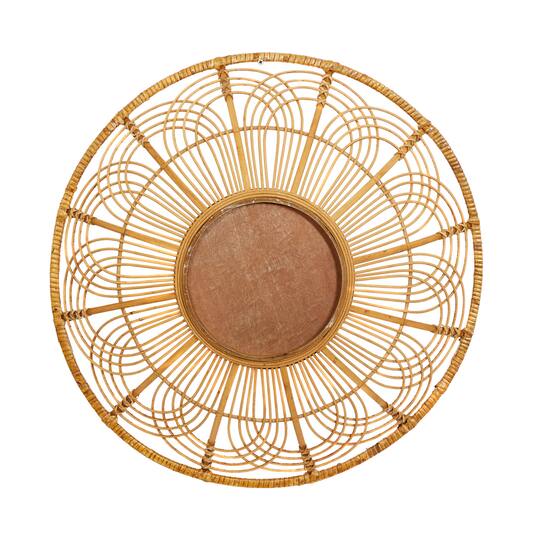Set of 3 Brown Metal Boho Style Wall Decor 24", 20", 16"